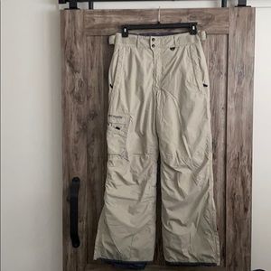 Columbia Small Khaki Vertex Snow Board Pants